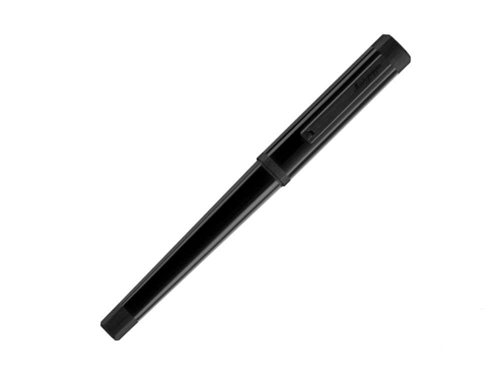 Stylo Plume Montegrappa Quattro, Ultra Black, Or 14k, Noir, ISZ4I-4C