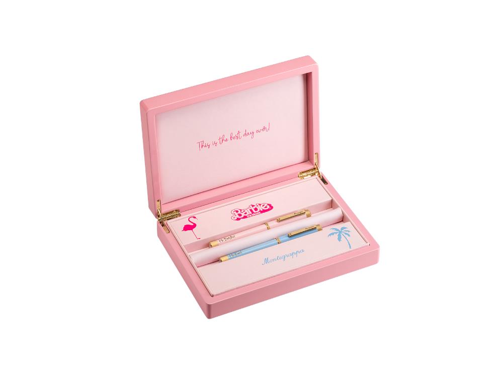 Set Stylo Montegrappa Barbie™️ The Movie Icon Signature, ISZEB--Y