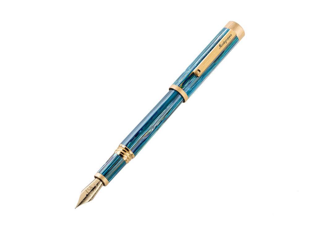 Stylo Plume Montegrappa Zero Zodiac Cancer,14K, LE, ISZEZ-4Y-G9