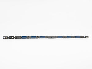 Bracelet Maserati Gioielli, Acier inoxidable, Noir et bleu, JM221ATZ01