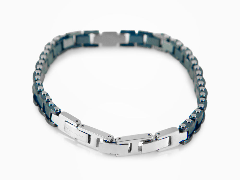 Bracelet Maserati Gioielli, Acier inoxidable, Bleu, PVD, JM422ATZ14