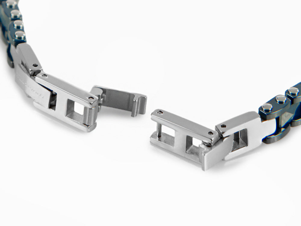 Bracelet Maserati Gioielli, Acier inoxidable, Bleu, PVD, JM422ATZ14