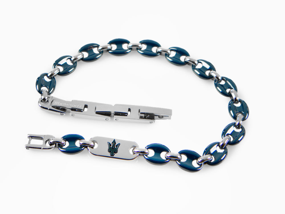 Bracelet Maserati Gioielli, Acier inoxidable, Argent, PVD, JM422ATZ18