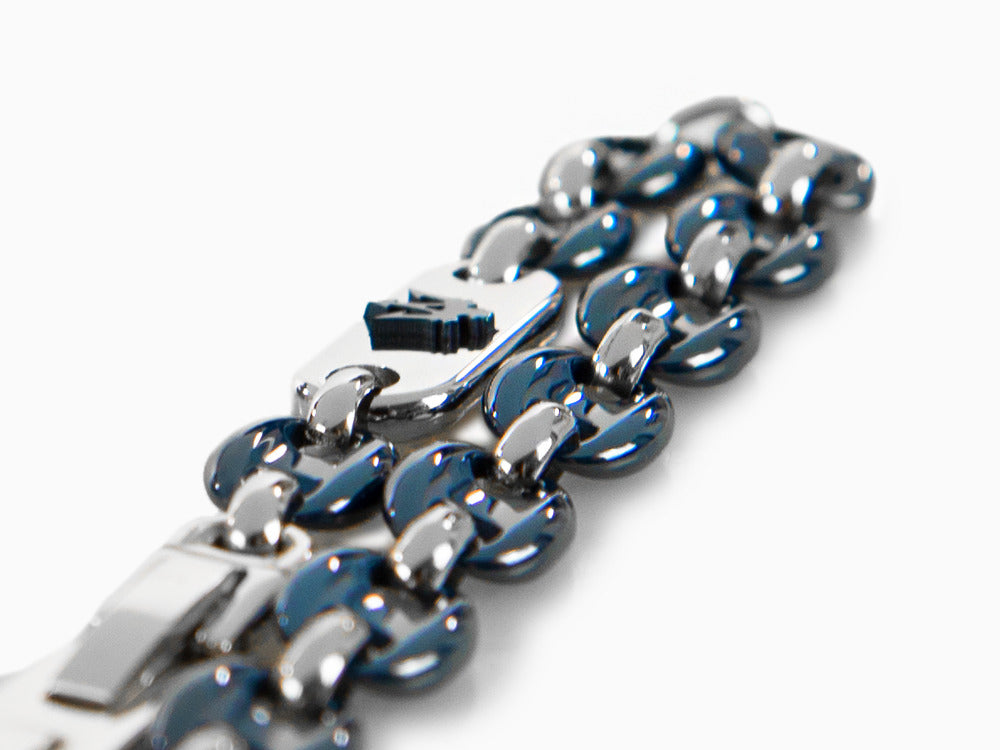 Bracelet Maserati Gioielli, Acier inoxidable, Argent, PVD, JM422ATZ18