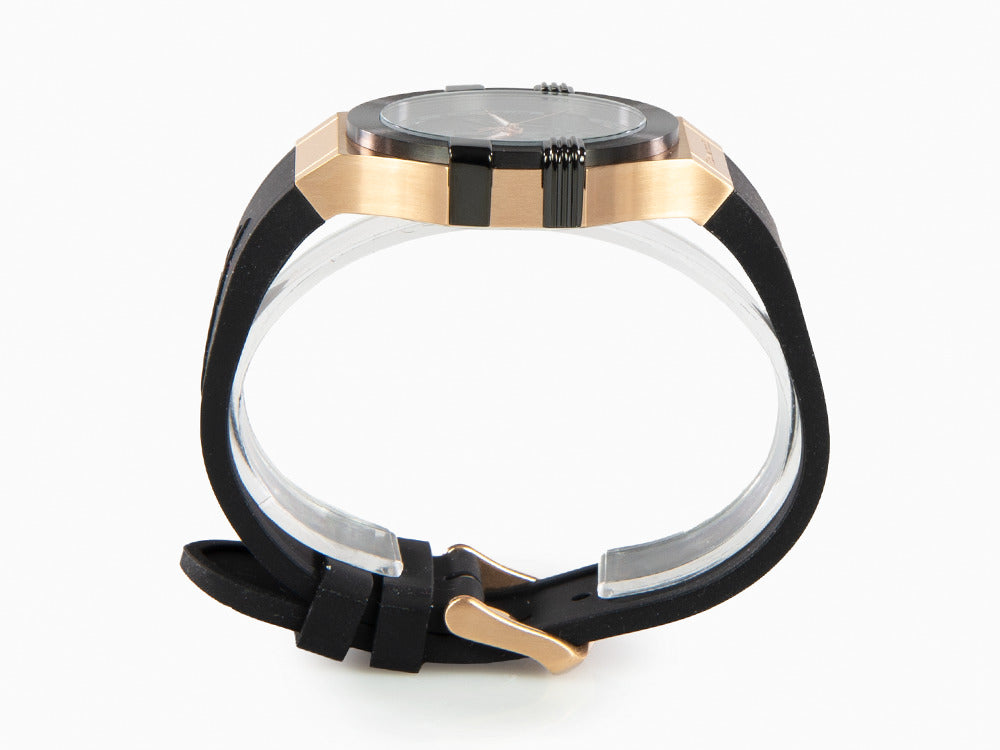 Montre à Quartz Maserati Potenza, Noir, 42 mm, Verre minéral, R8851108002