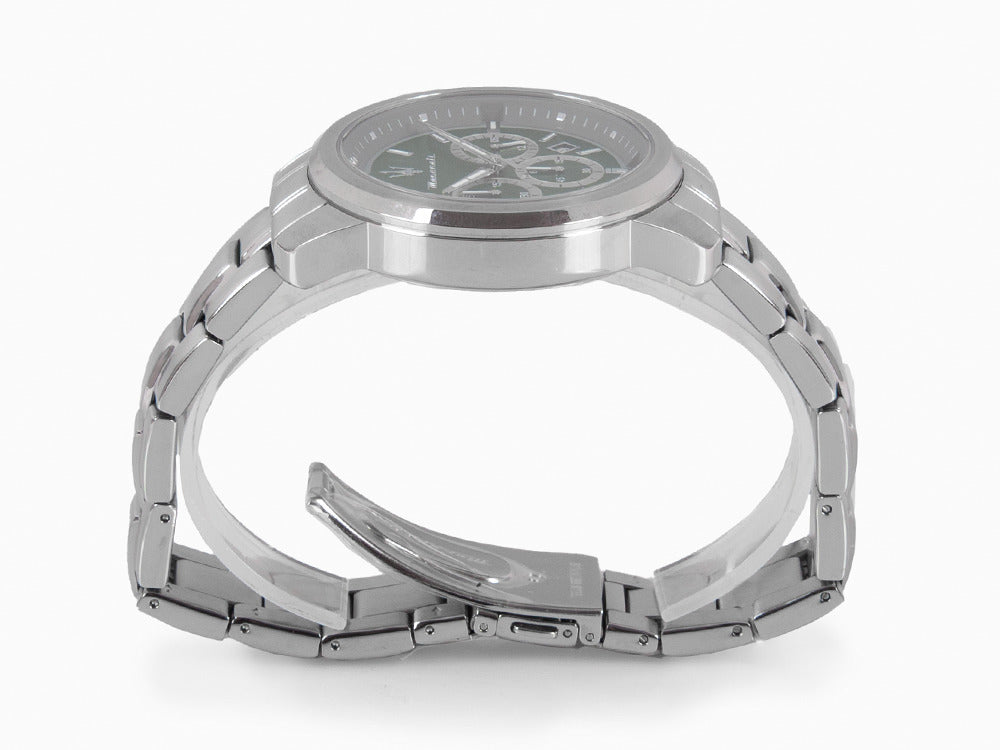 Montre à Quartz Maserati Successo, Vert, 44 mm, Verre minéral R8873621017
