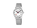 Montre à Quartz Mondaine SBB Evo2, Blanc, 30mm, Jour, MSE.30210.SM