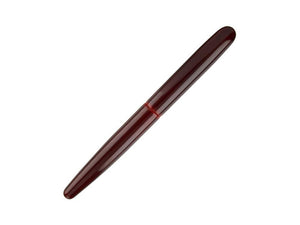 Stylo Plume Nakaya Cigar Long, Aka-Tamenuri, Bicolore, Elastique