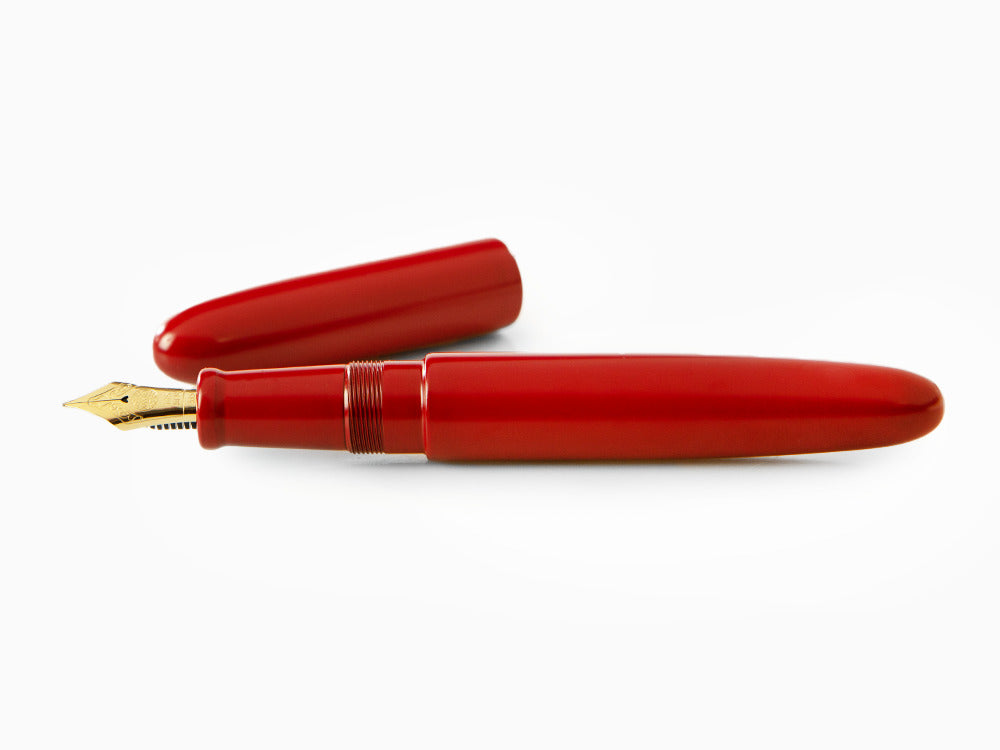 Stylo Plume Nakaya Cigar Portable Shu-nurippanashi, Ebonite, 17mm