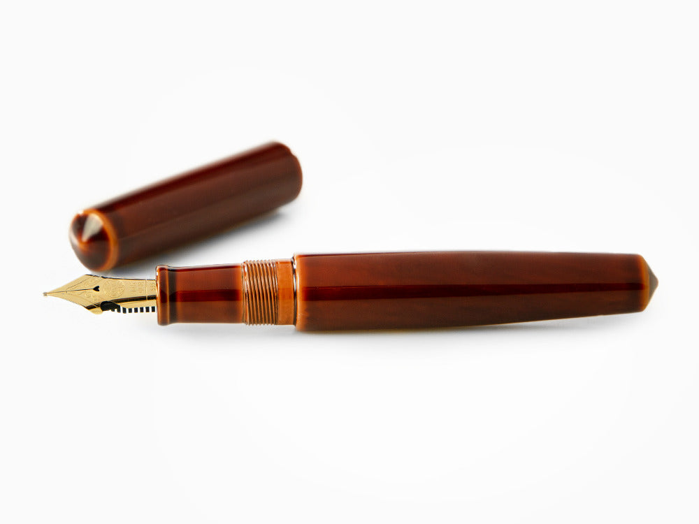 Stylo Plume Nakaya Cigar Piccolo, Toki-Tamenuri, Plume élastique