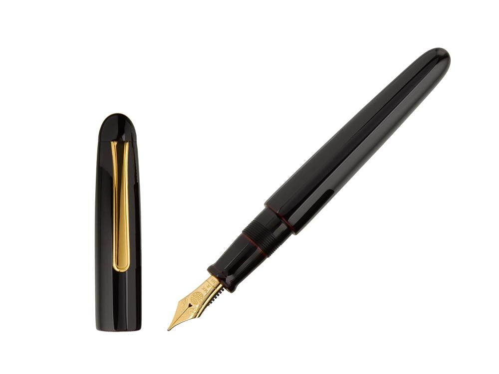 Stylo Plume Nakaya Writer, Kuro Tamenuri, Laque urushi sur ébonite