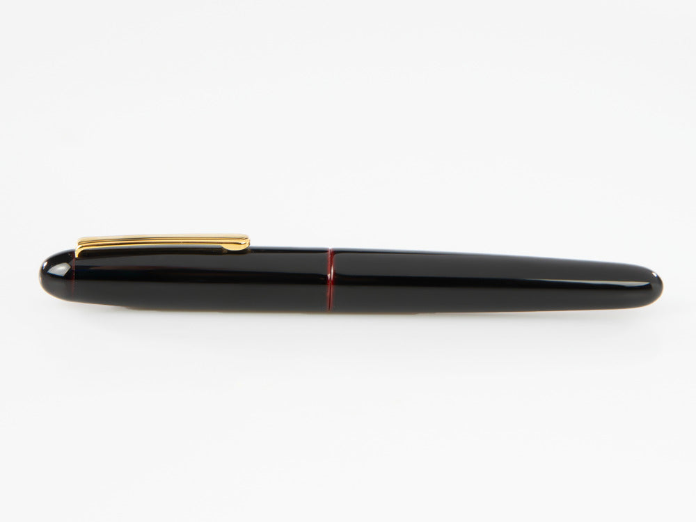 Stylo Plume Nakaya Writer, Kuro Tamenuri, Laque urushi sur ébonite
