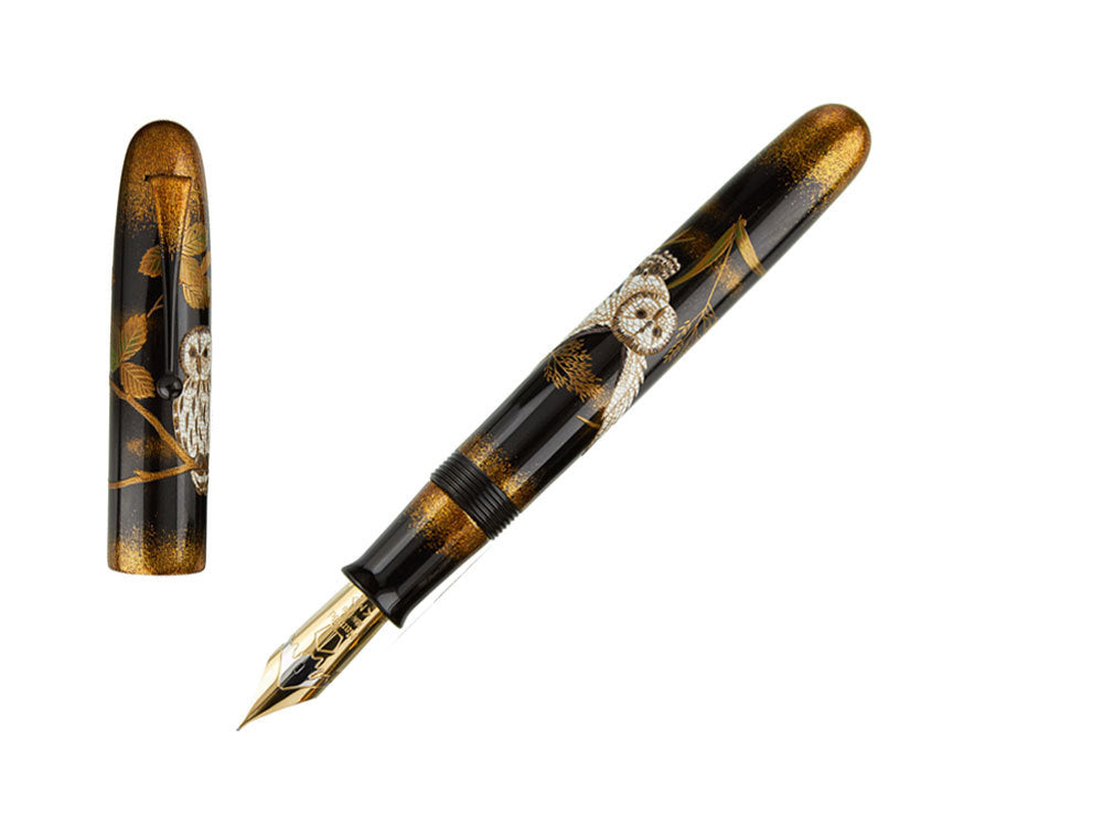 Stylo Plume Namiki Emperor Owl, Ebonite, Noir, FNF-70M-OW