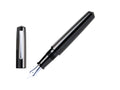 Stylo Plume Nakaya Writer Kuro-Roiro Noir, Piccolo, Plaqué rhodium