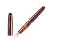 Stylo Plume Nakaya Writer Toki-Tamenuri, Portable, Ébonite, Plaqué Or