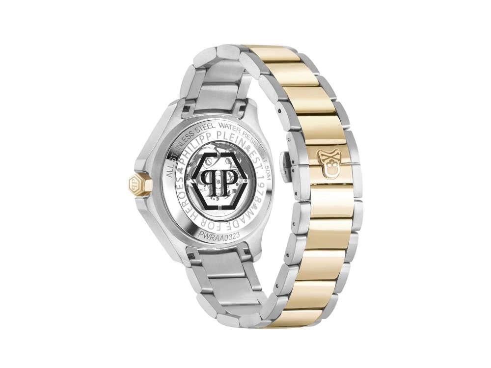 Montre Automatique Philipp Plein 42 mm, PVD Or, Gris, 42 mm, PWRAA0323