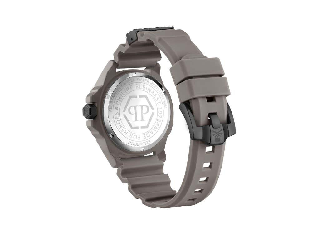 Montre à Quartz Philipp Plein The Skull Ecoceramic, Noir, 44 mm, PWUBA0323