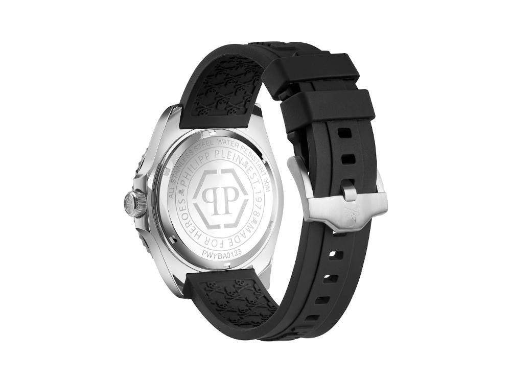 Montre à Quartz Philipp Plein GMT-I Challenger, Noir, 44 mm, PWYBA0123