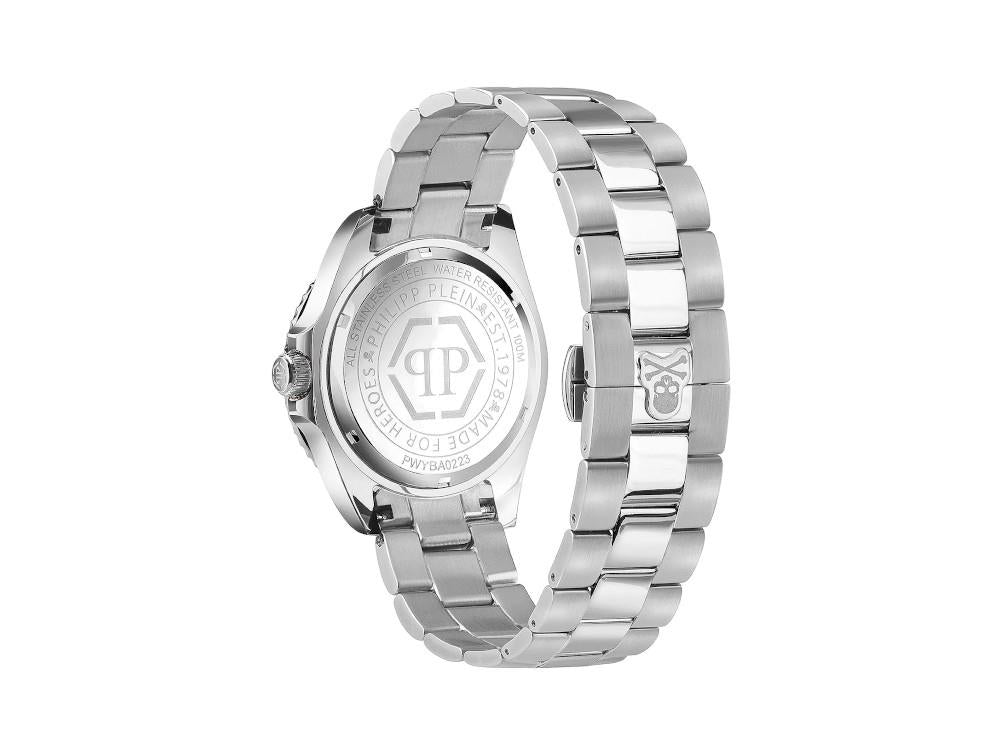 Montre à Quartz Philipp Plein GMT-I Challenger, Noir, 44 mm, PWYBA0223