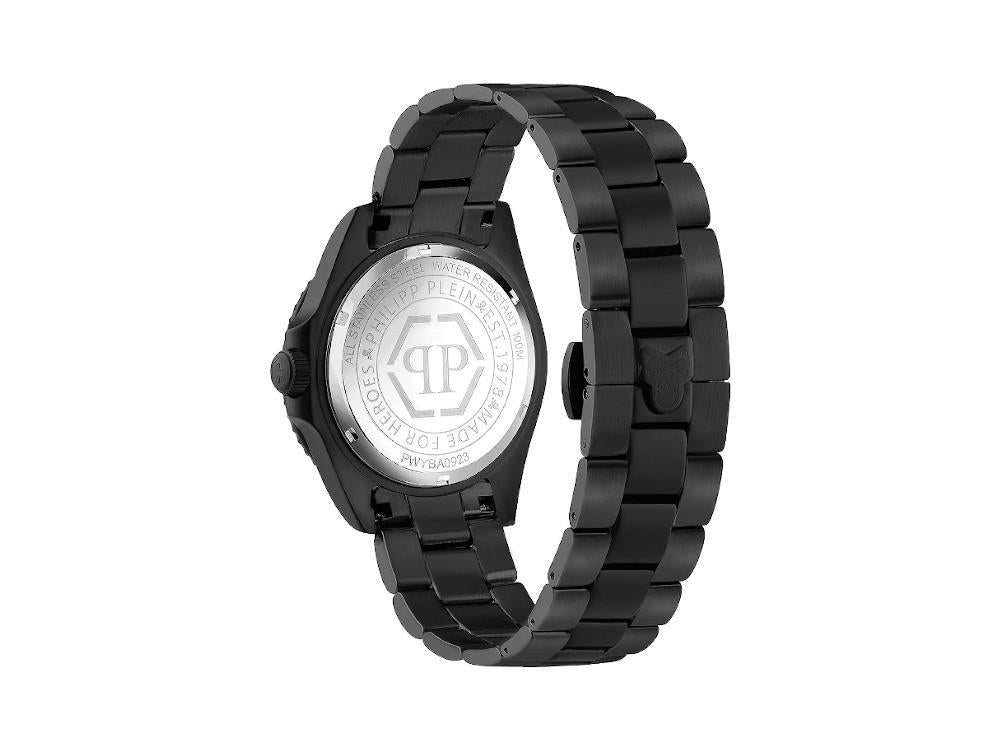 Montre à Quartz Philipp Plein GMT-I Challenger, PVD, Noir, 44 mm, PWYBA0923