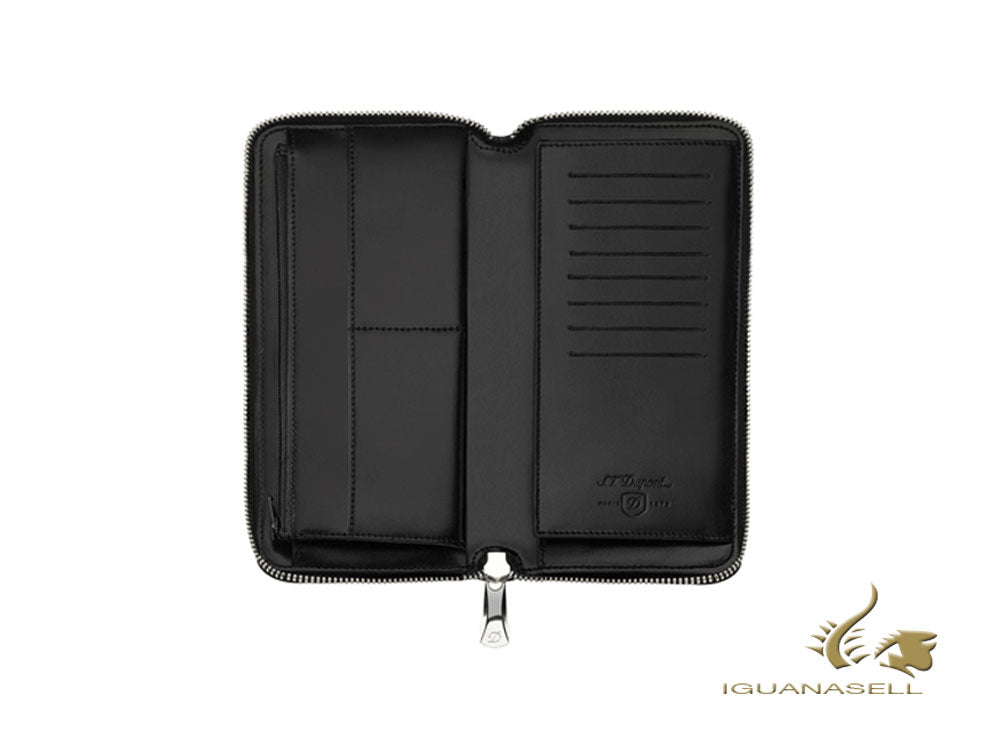 Portefeuille S.T. Dupont Line D, Noir, 10 Cartes de crédit, RFID Protection