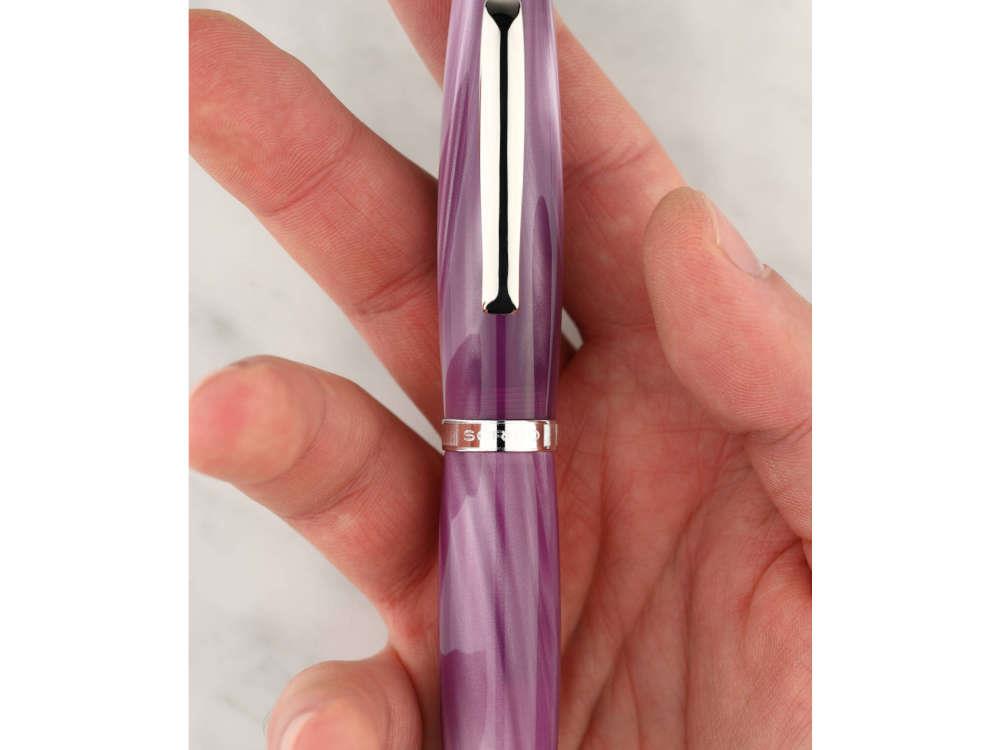 Stylo Plume Scribo La Dotta Campanula, 14K, Ed Limitée, DOTFP07PL1403