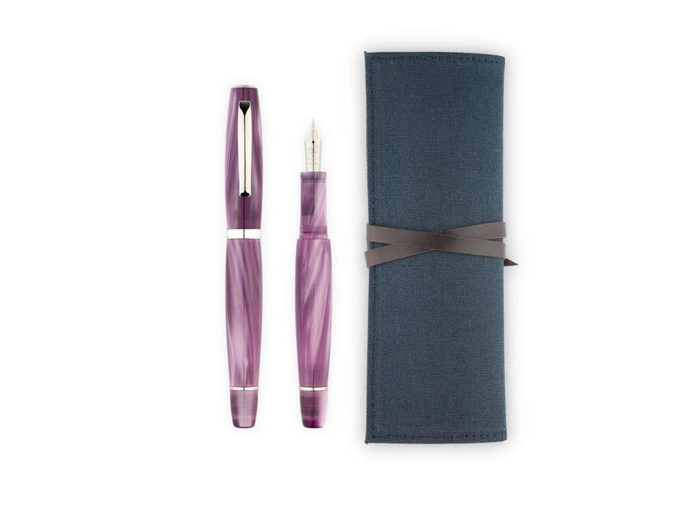 Stylo Plume Scribo La Dotta Campanula, 14K, Ed Limitée, DOTFP07PL1403