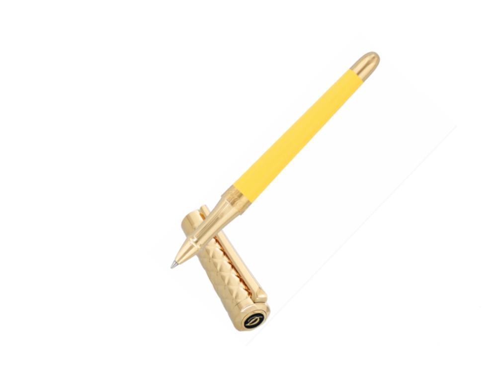 Roller S.T. Dupont Liberté Vainilla, Laque, Plaqué or, Jaune, 462680