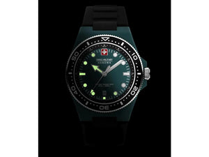 Montre à Quartz Swiss Military Hanowa Aqua Ocean Pioneer, Vert, SMWGN0001185