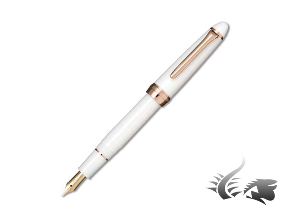 Stylo Plume Sailor Fasciner Series, Résine, Blanc, 11-0725-210