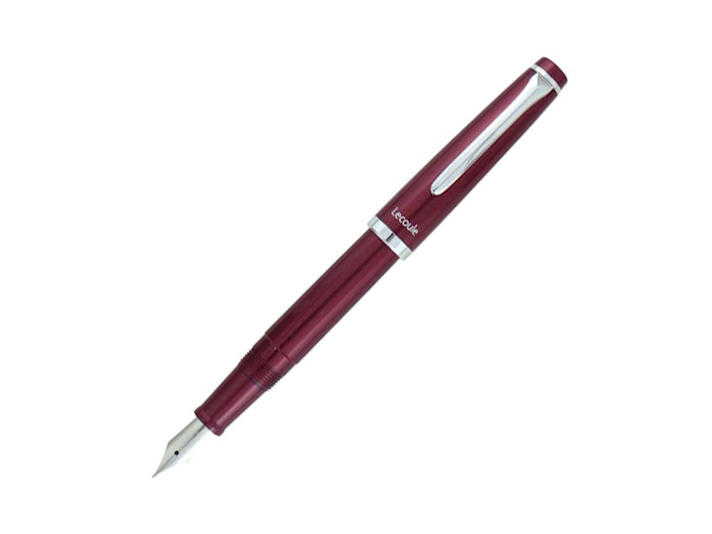 Stylo Plume Sailor Lecoule Power Stone Color, Résine Acrilique, Grenat