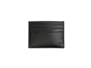 Porte-cartes Tibaldi Leather, Cuir, Coton, Noir, 7 Cartes de crédit, LTM-CCC