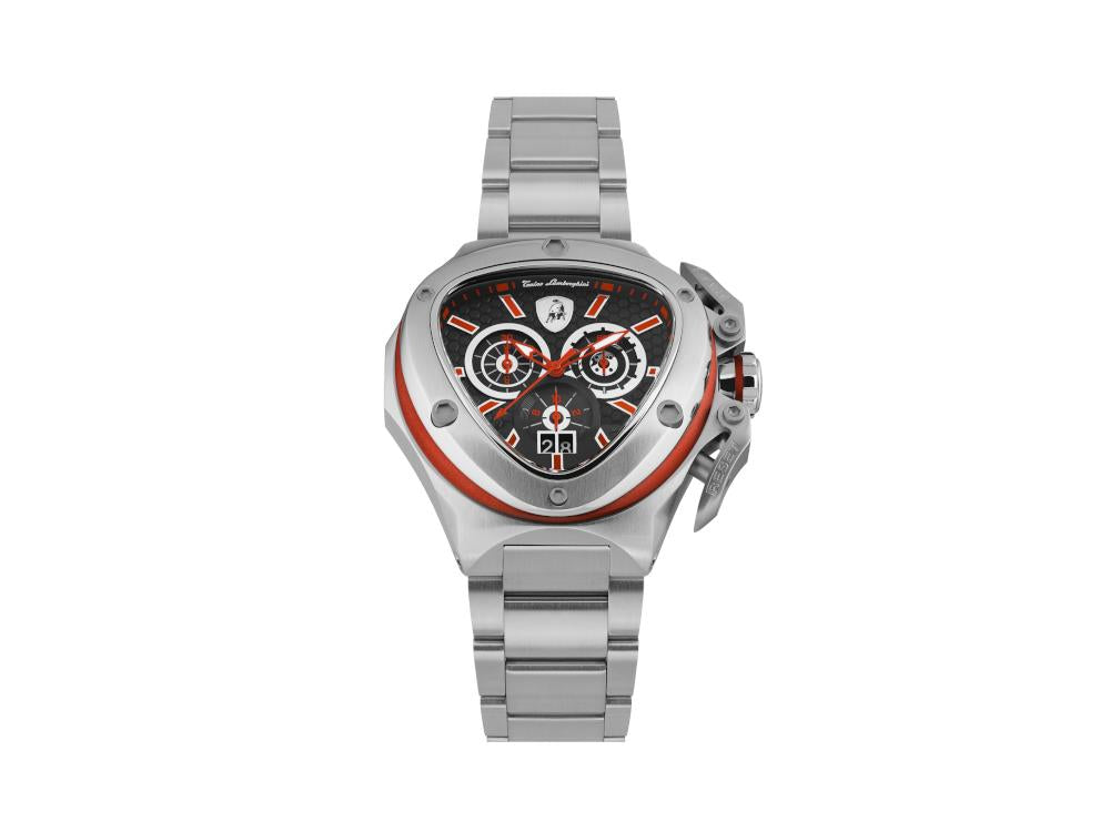 Montre à Quartz Tonino Lamborghini Spyder X Red SS, 53 mm, Chrono, T9XA-SS-B
