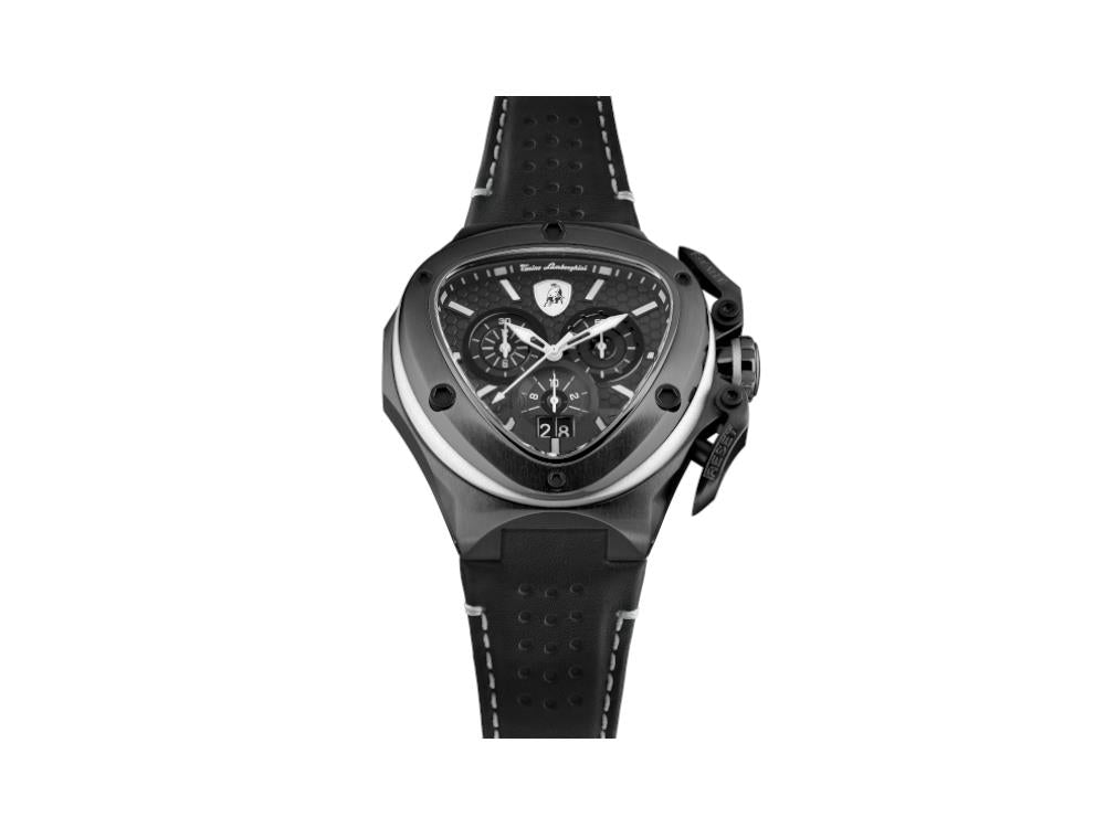 Montre à Quartz Tonino Lamborghini Spyder X , Noir, 53 mm, Chronographe, T9XD