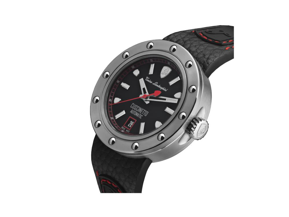 Montre Automatique Tonino Lamborghini Cuscinetto Red, Titane, 42 mm, TLF-T01-2