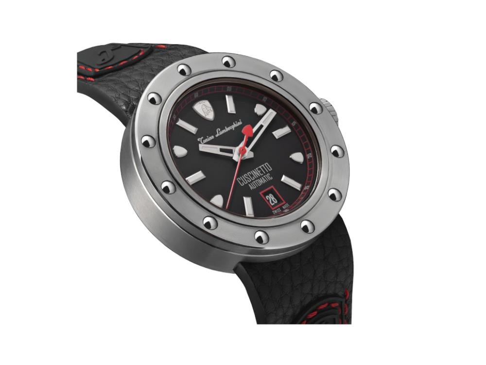 Montre Automatique Tonino Lamborghini Cuscinetto Red, Titane, 42 mm, TLF-T01-2