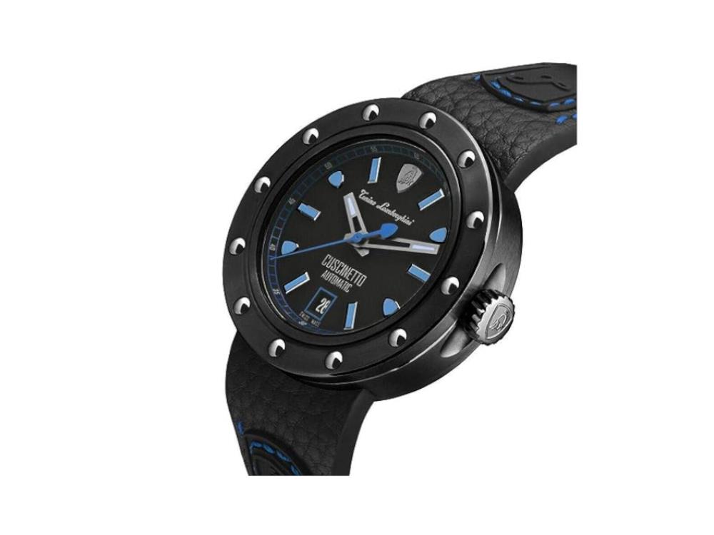 Montre Automatique Tonino Lamborghini Cuscinetto Blue, Titane, 42 mm, TLF-T01-4