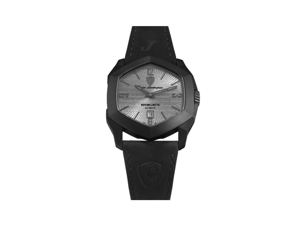 Montre Automatique Lamborghini Novemillimetri Gris, Titane, 43 mm, TLF-T08-1