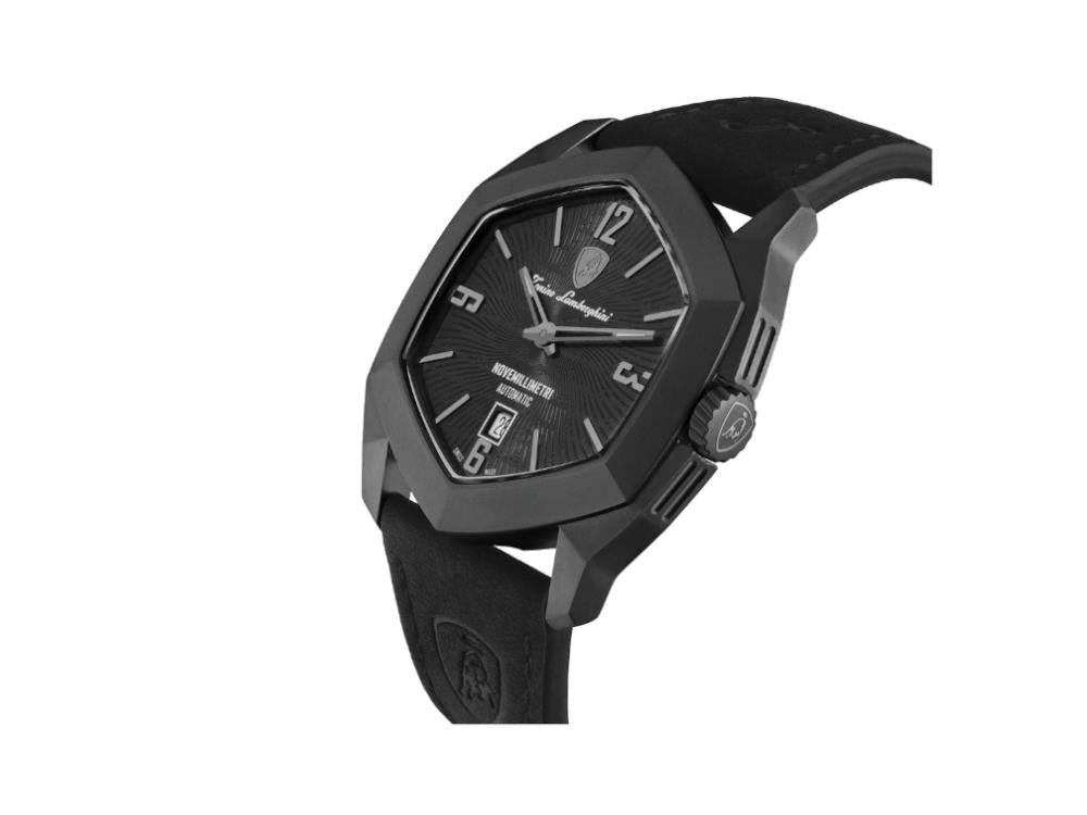 Montre Automatique Lamborghini Novemillimetri Black, Titane, 43 mm, TLF-T08-2