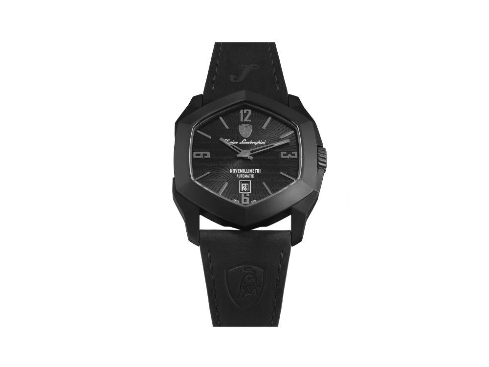 Montre Automatique Lamborghini Novemillimetri Black, Titane, 43 mm, TLF-T08-2