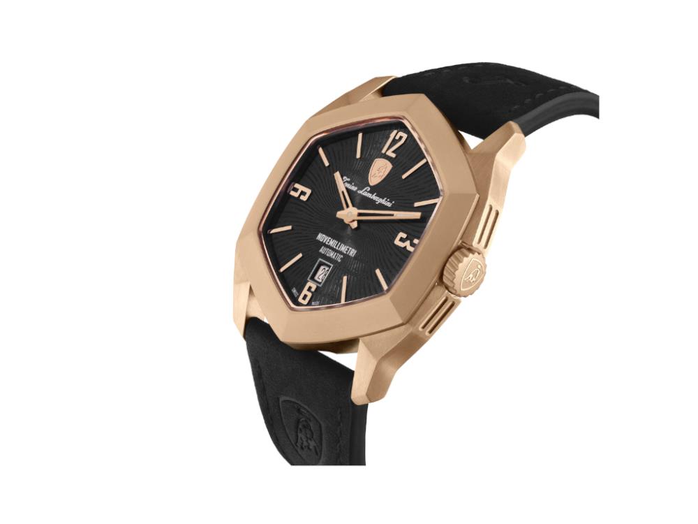 Montre Automatique Lamborghini Novemillimetri Rose Gold, Titane, 43 mm,TLF-T08-4