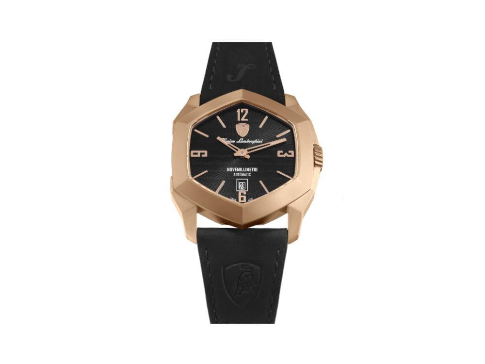Montre Automatique Lamborghini Novemillimetri Rose Gold, Titane, 43 mm,TLF-T08-4
