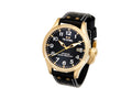 Montre à Quartz TW Steel Volante, Noir, 45 mm, Bracelet en cuir, 10 atm, VS104
