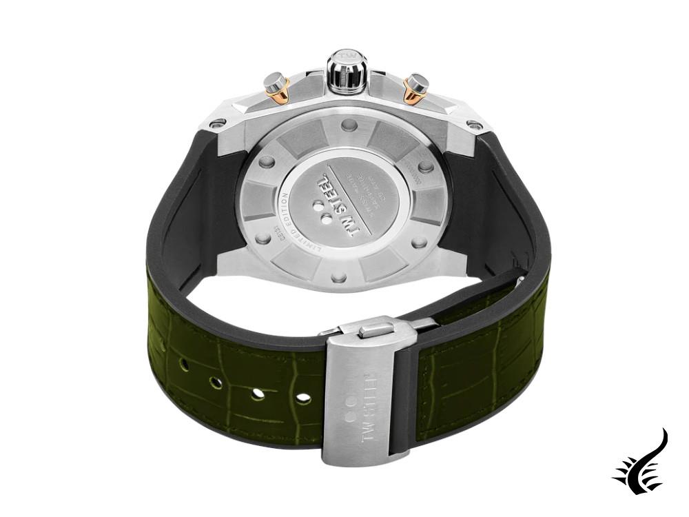 Montre à Quartz TW Steel Ace Genesis, Vert, 44 mm, Edition Limitée, ACE131