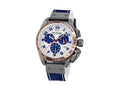 Montre à Quartz TW Steel Fast Lane, Blanc, 46 mm, Cuir, Éd. Limitée, TW1018