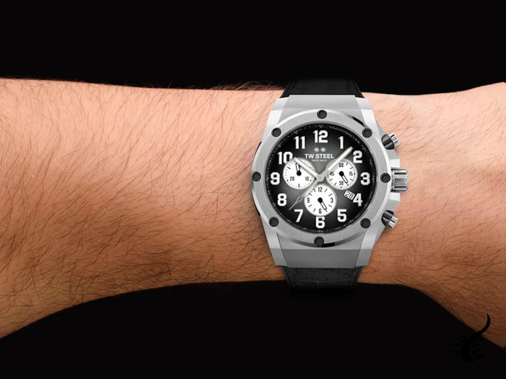 Montre à Quartz TW Steel Ace Genesis, Gris, 44 mm, Edition Limitée, ACE130