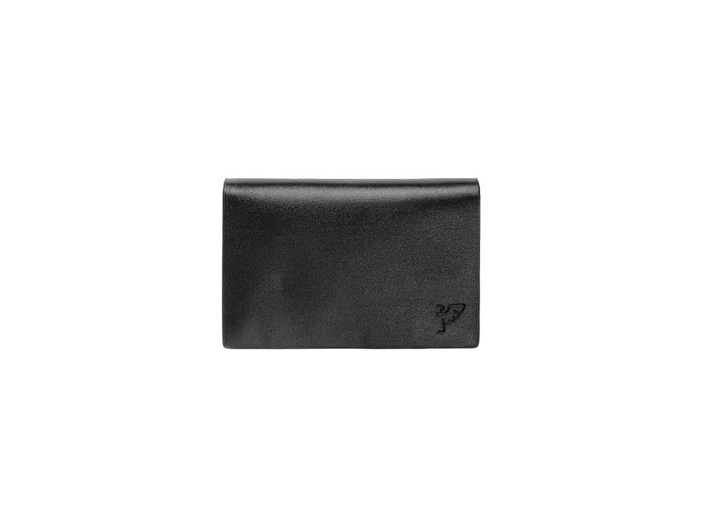 Porte-cartes Tibaldi Leather, Cuir, Coton, Noir, 6 Cartes de crédit, LTM-BCC