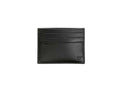 Porte-cartes Tibaldi Leather, Cuir, Coton, Noir, 7 Cartes de crédit, LTM-CCC