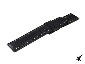 Bracelet U-Boat Accesorios, Cuir, Noir, 22mm, 7935/XL/Z