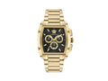 Montre à Quartz Versace Dominus, PVD Or, Noir, 42 x 49.50 mm, VE6H00523